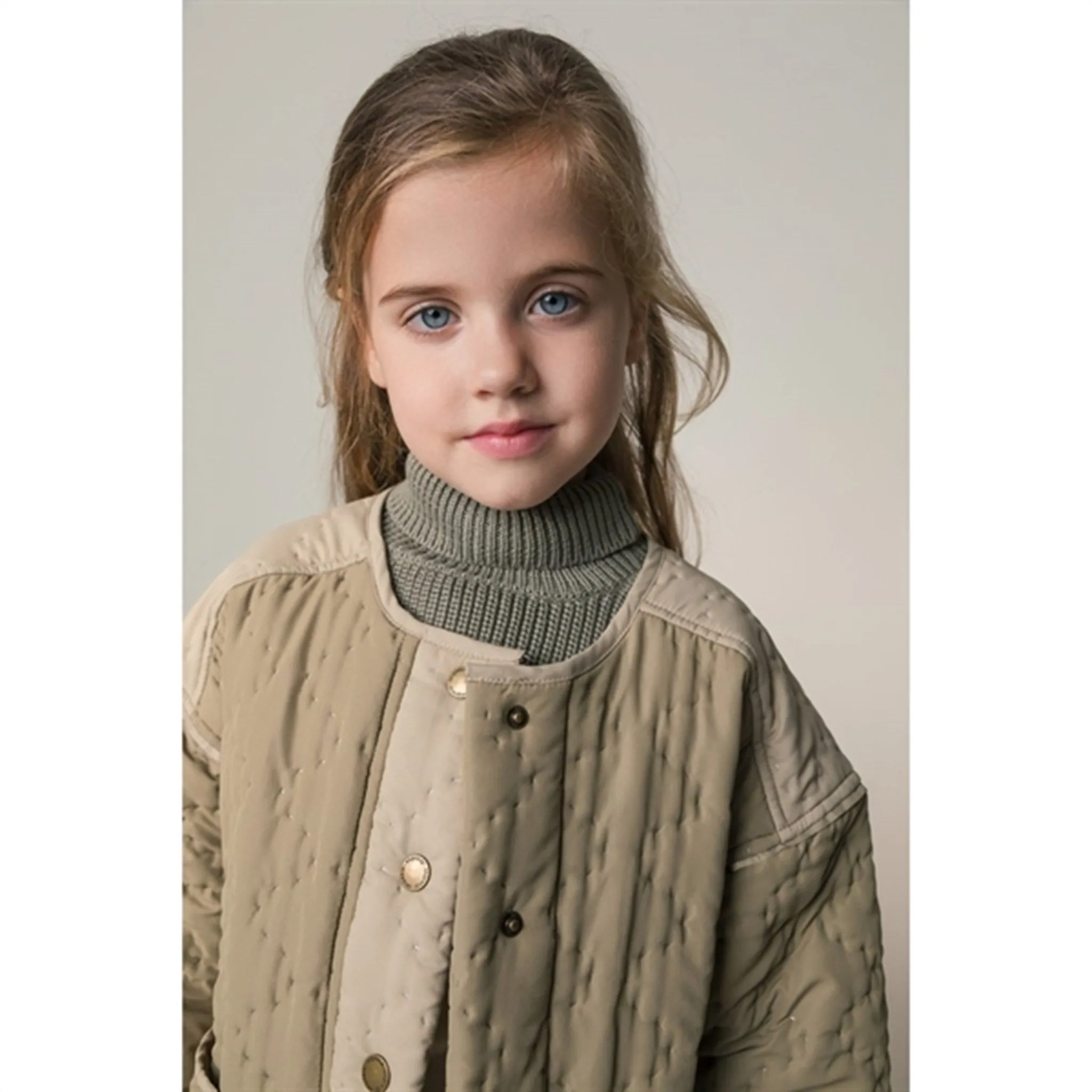 Hip-Flattering MarMar Sandstone Ova Thermo Jacket