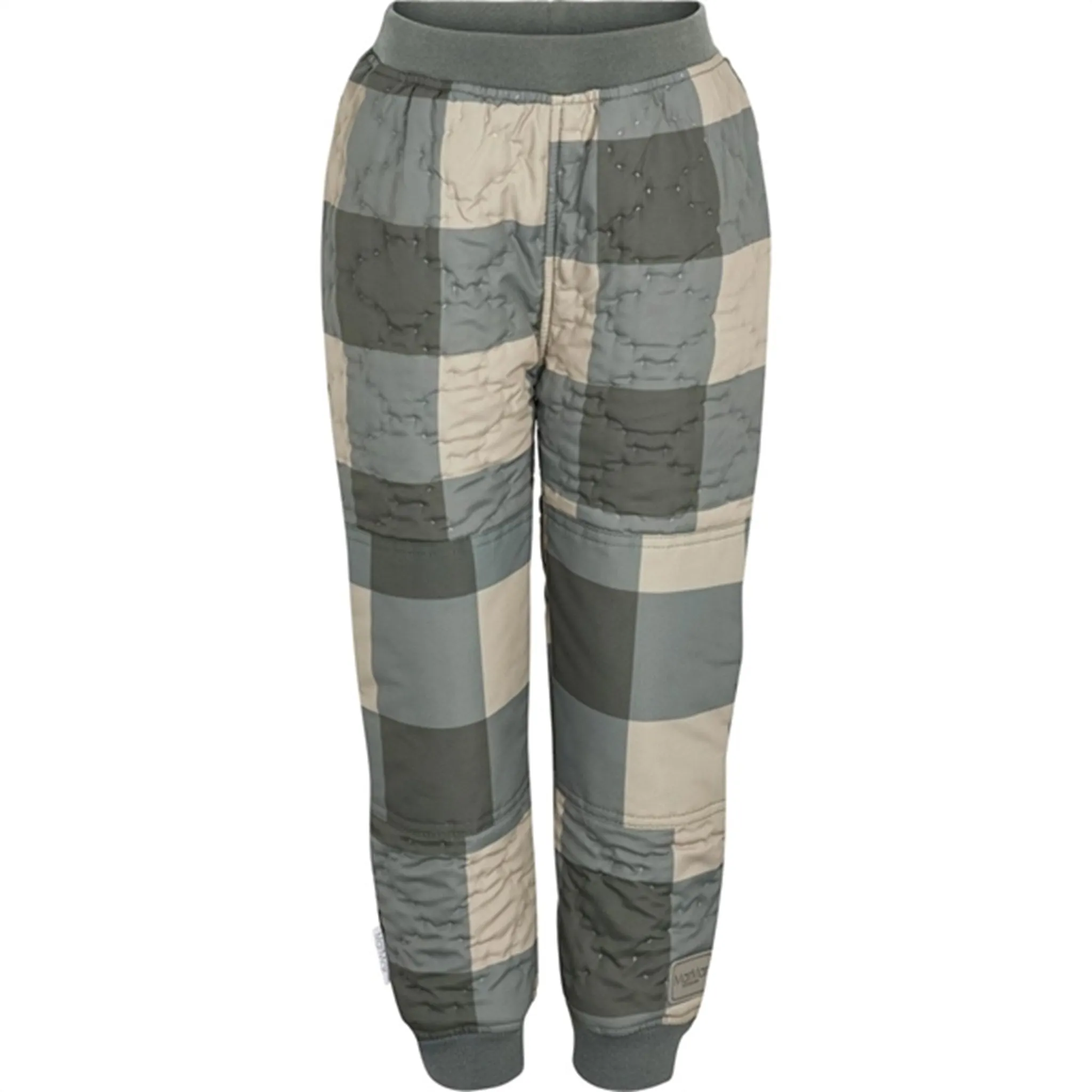 MarMar Summer Check Odin Thermo Pants Printed-Lining Velvet-Edge