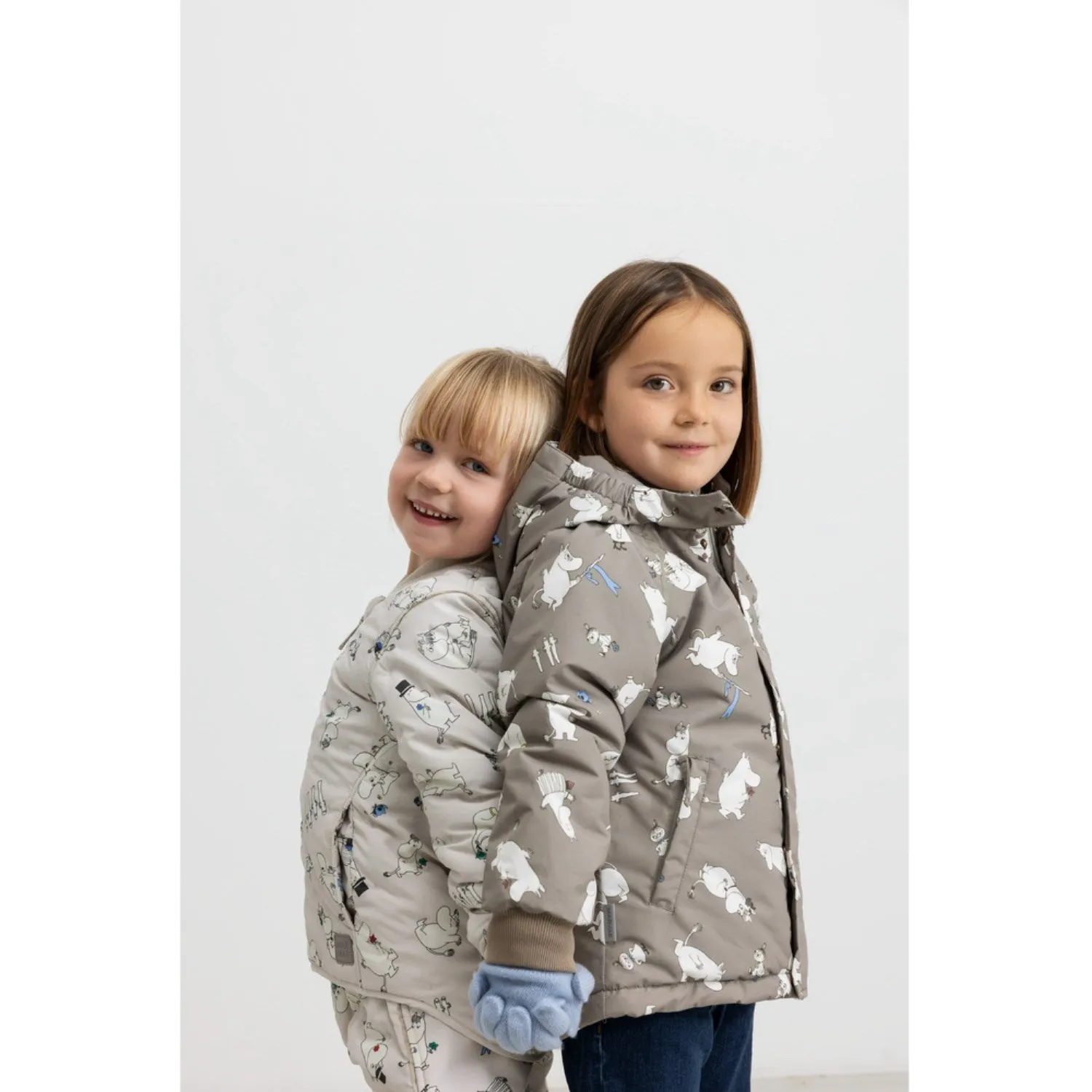 MarMar Tech. Outerwear Print Moomin Osak Jacket Multi Panel Construction