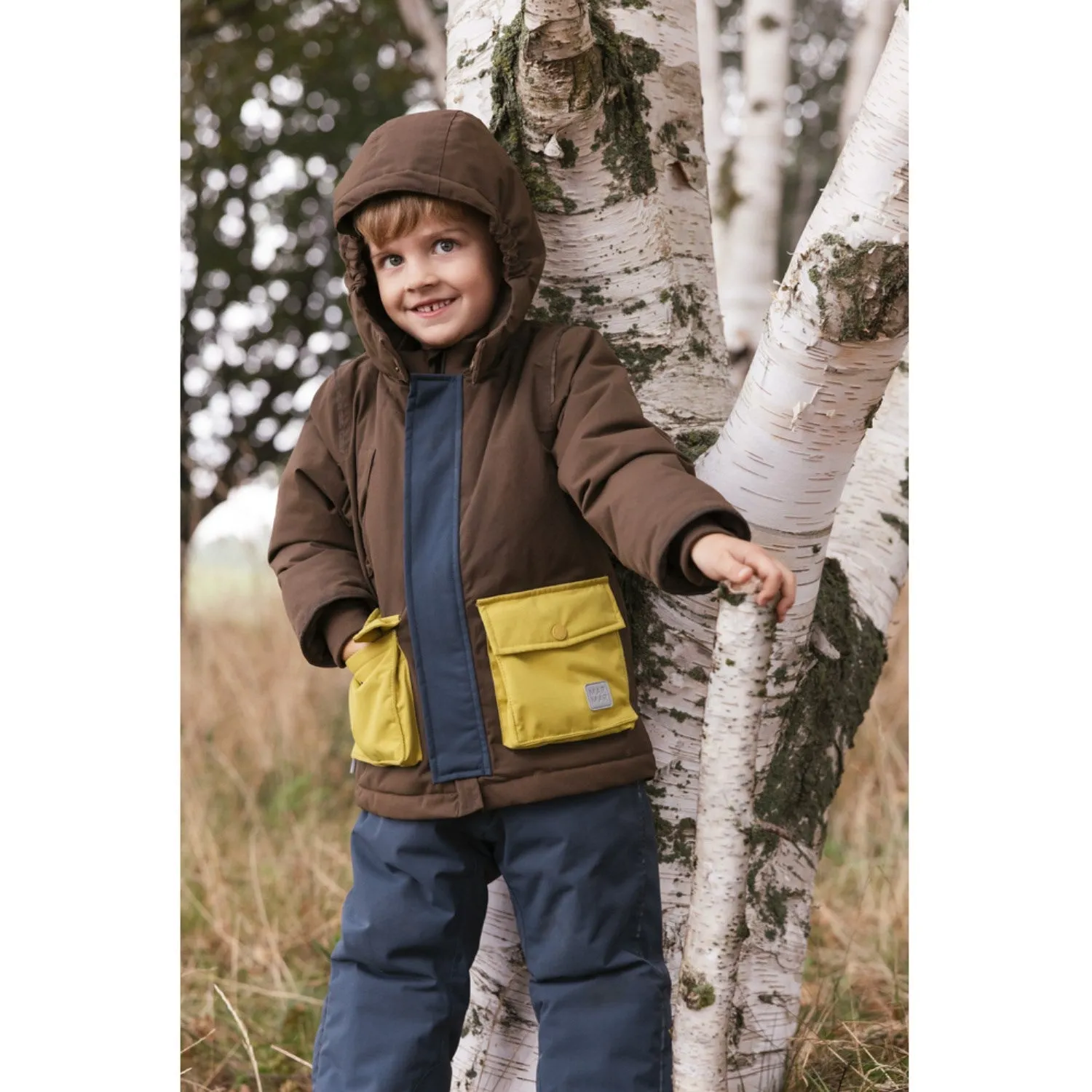 MarMar Tech. Outerwear Solid Deep Choco Block Omas Jacket Modular Layering System