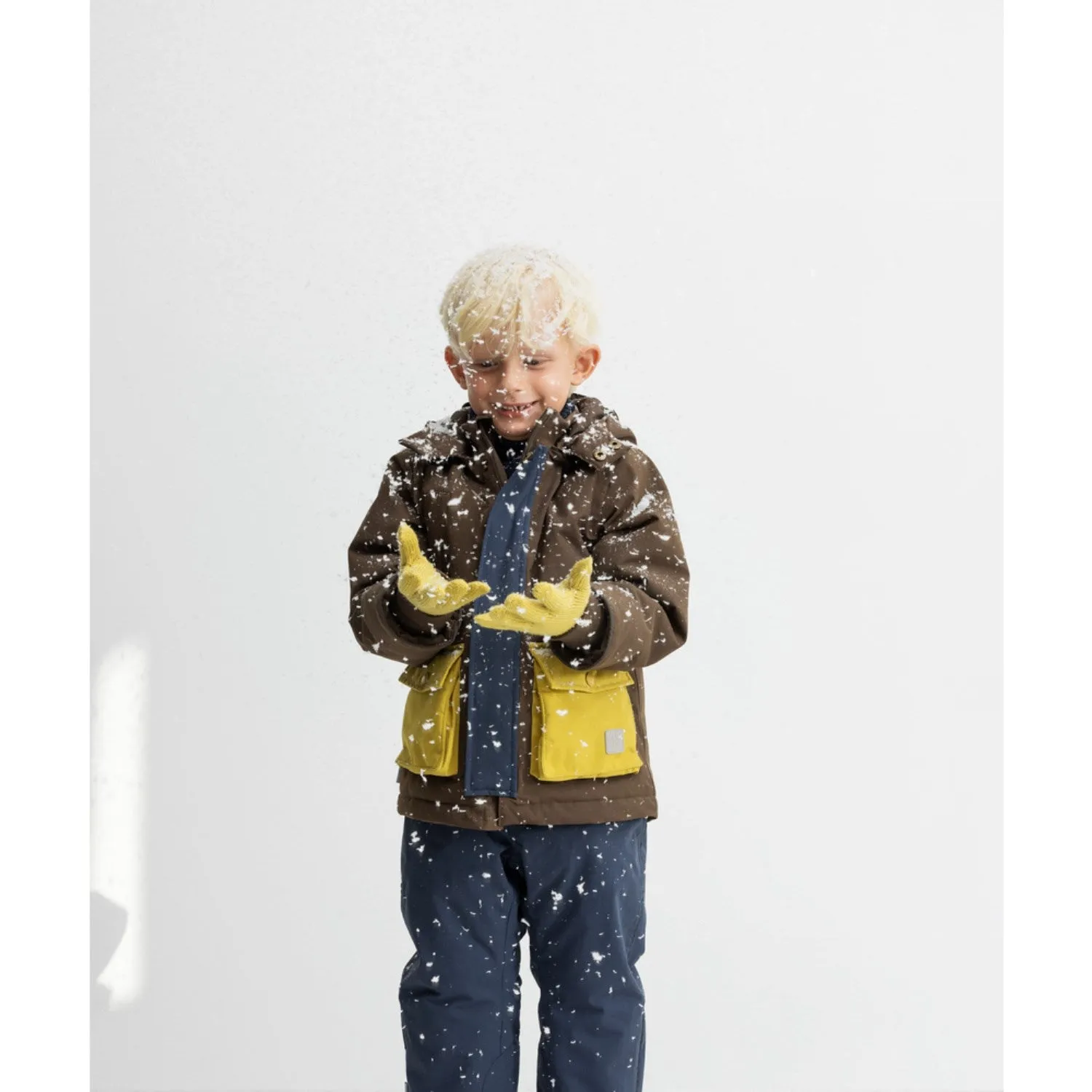 Layer Ready Mesh Backed Hood MarMar Tech. Outerwear Solid Deep Choco Block Omas Jacket