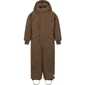 MarMar Tech. Outerwear Solid Deep Choco Ollie Suit Hip-Flattering