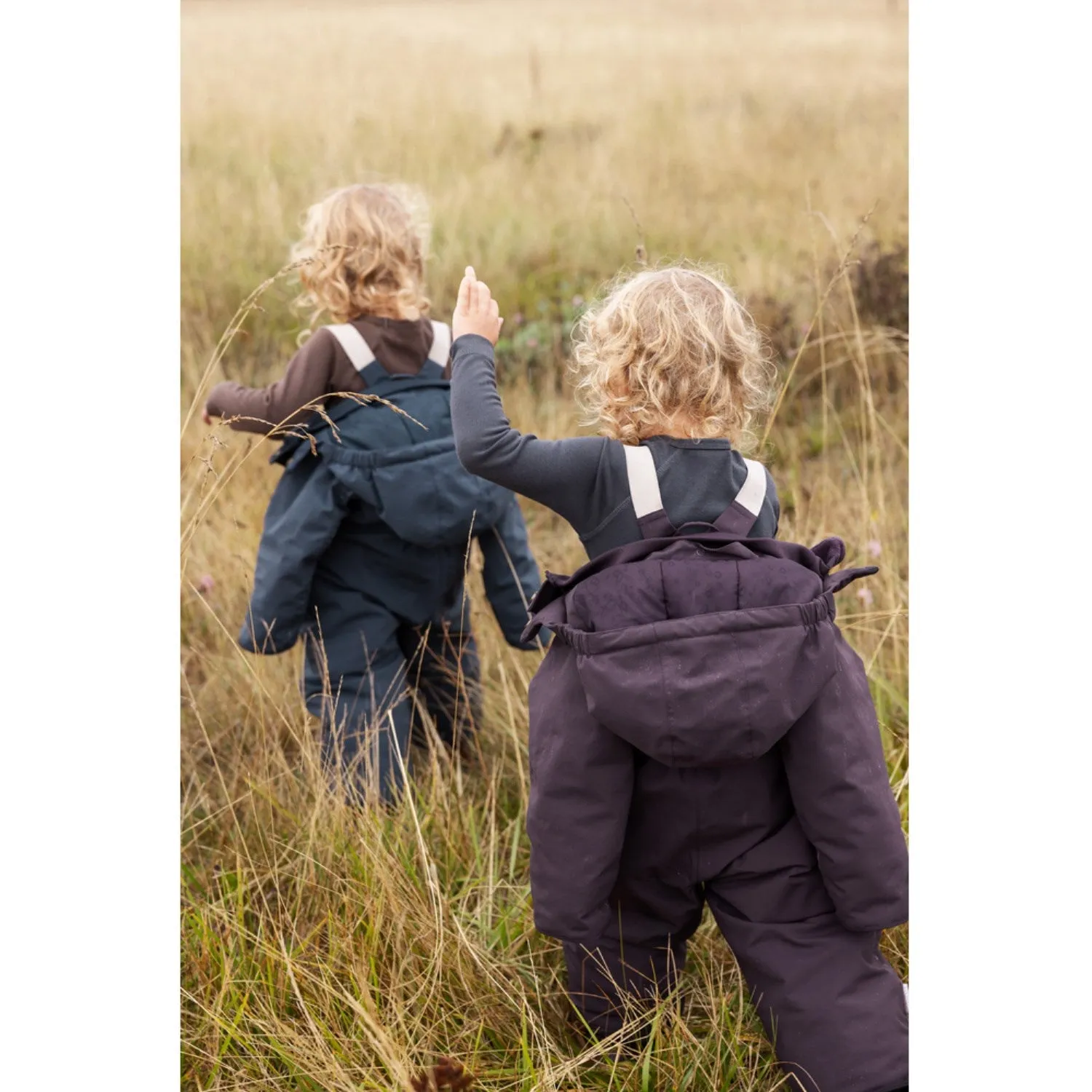 Pastel-Tone MarMar Tech. Outerwear Solid Ink Ollie Suit