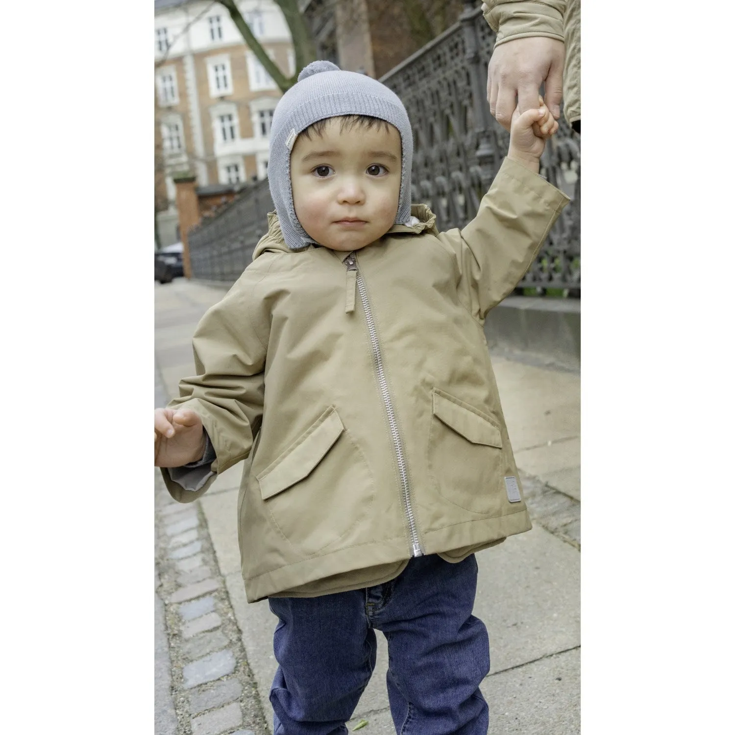 MarMar Tech. Parka Sepia Brown Ovi Jacket Outerwear size - inclusive suitable for indoor activities