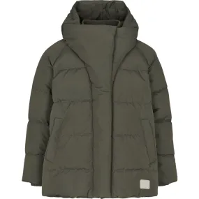 MarMar Tech. Puffer Dark Moss Orik Jacket Wool-Blend