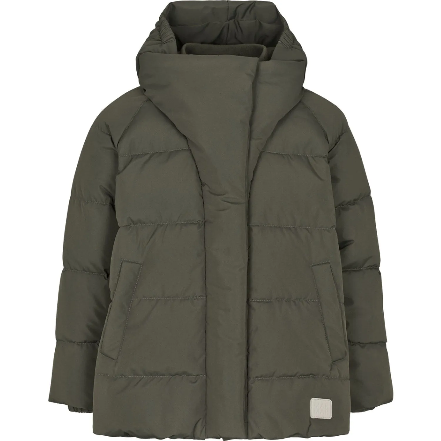 MarMar Tech. Puffer Dark Moss Orik Jacket Wool-Blend