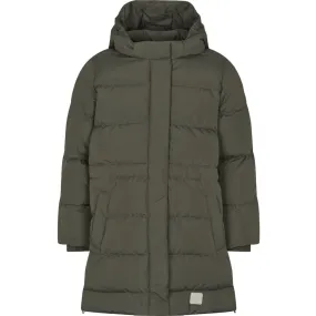 Art-Gallery MarMar Tech. Puffer Dark Moss Oxford Coat