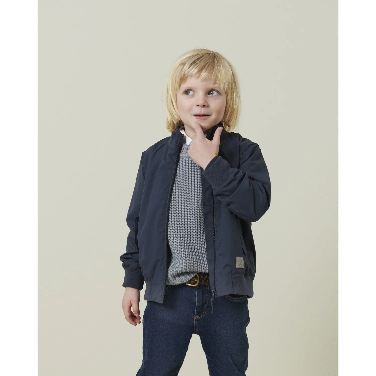 MarMar Tech. Summer Outerwear Blue Ove Jacket Outerwear Minimalist