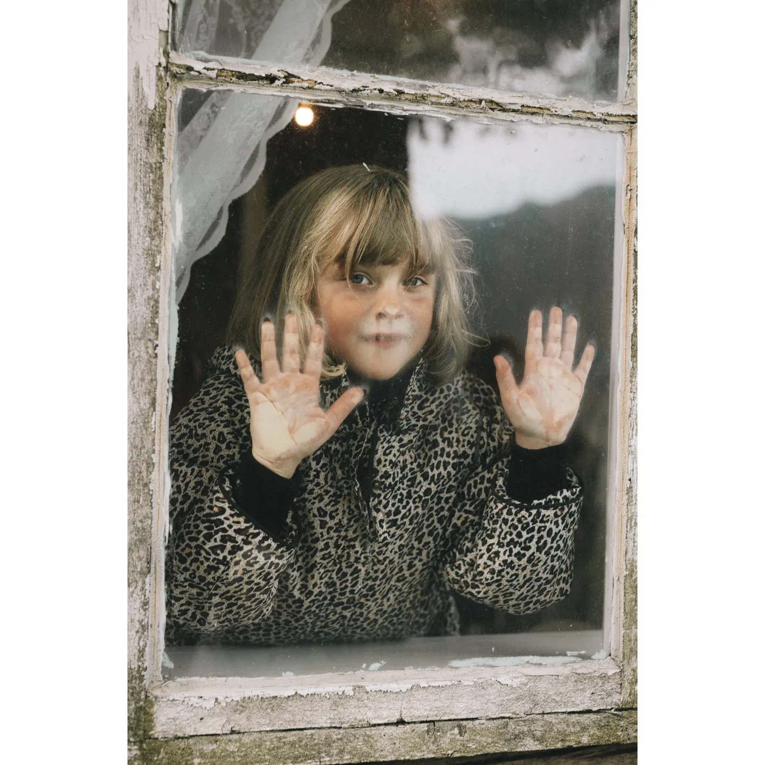 MarMar Technical Outerwear Print Leopard Olga Jacket suitable for mountain hikes