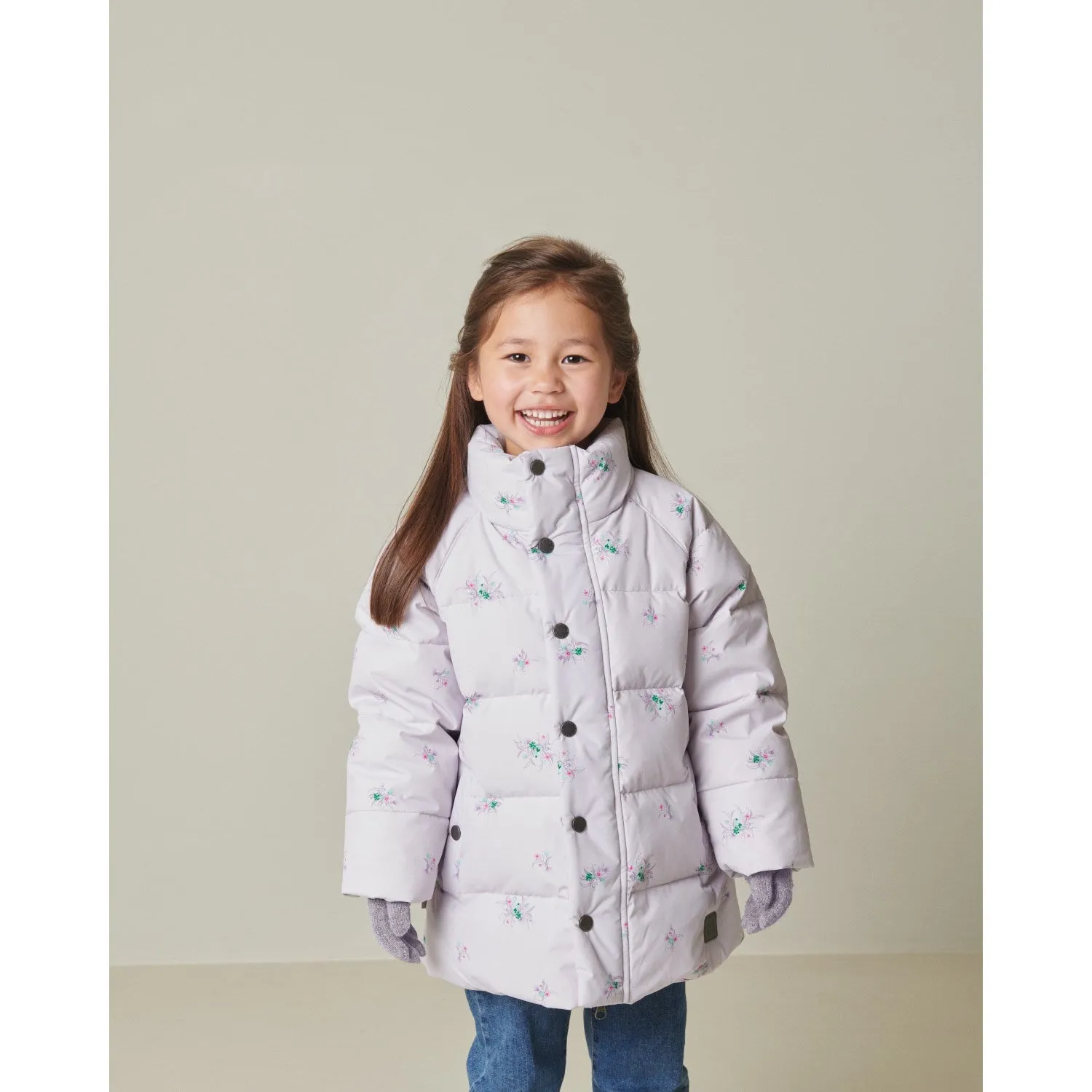 MarMar Technical Puffer In Bloom Olita Jacket Celebrity-Inspired