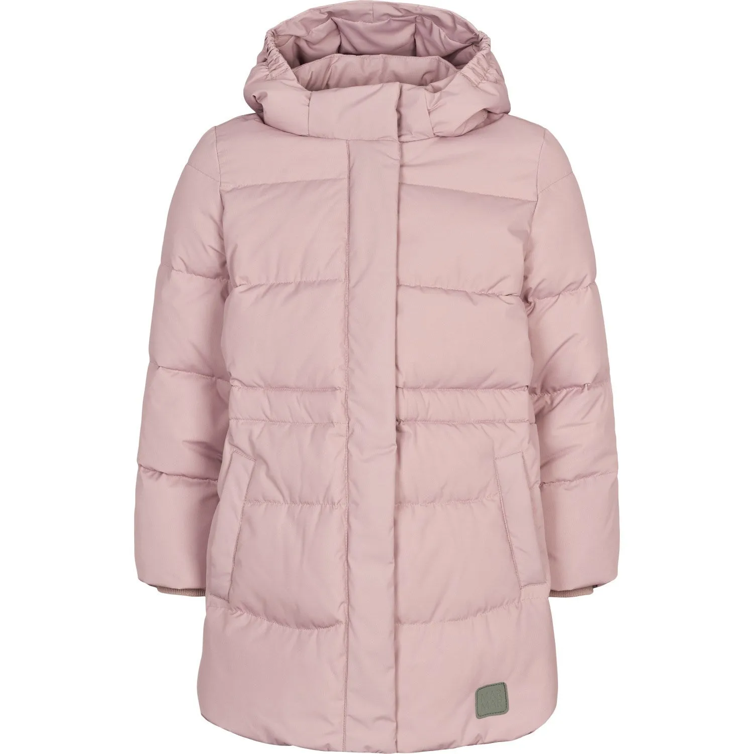 MarMar Technical Puffer Light Mauve Olvin Coat Stretchable Point-Collar