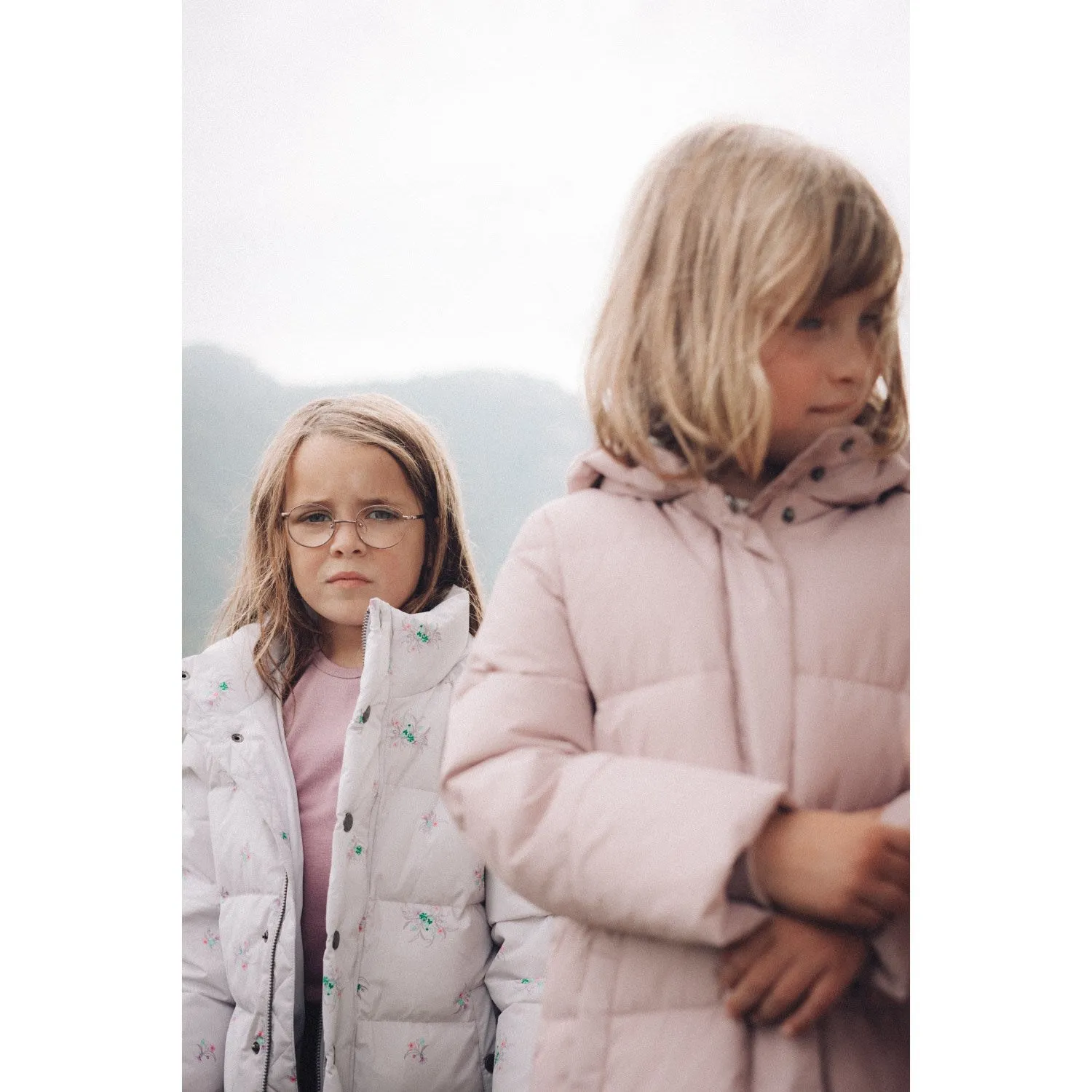 Longline-Length MarMar Technical Puffer Light Mauve Omega Jacket