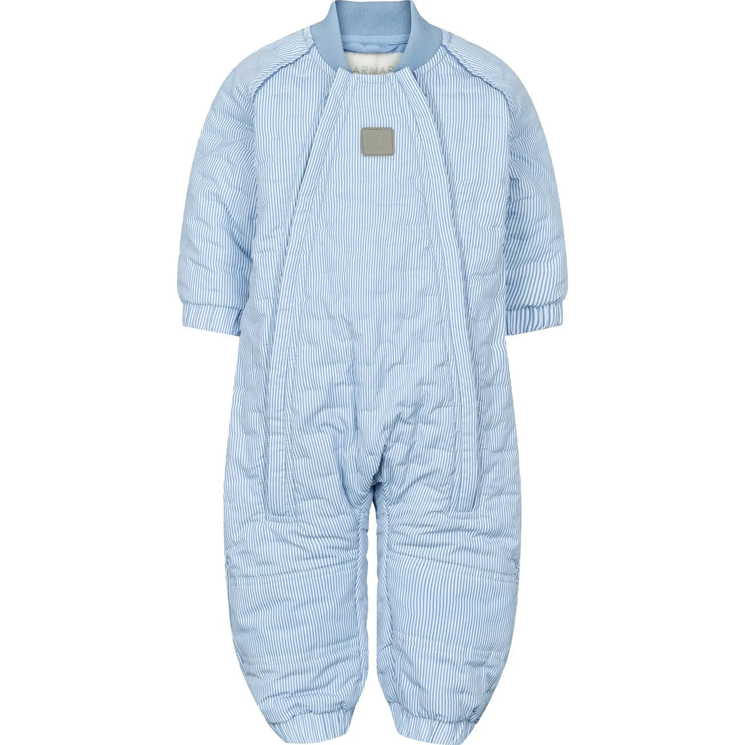 MarMar Thermo Air Stripe Ozai Suit Outerwear Tie-Front Comfortable fit blouse