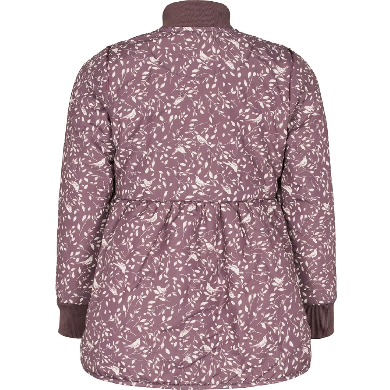 MarMar Thermo Birds Olisa Jacket Patterned-Fabric Low-Collar