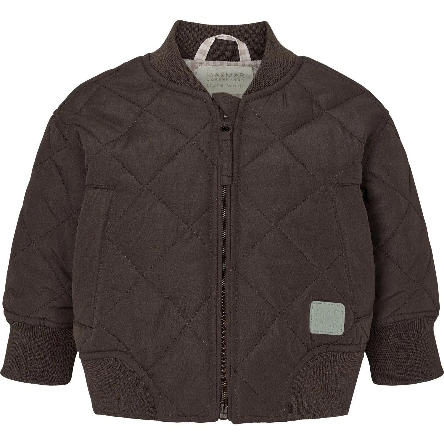 Timeless long-sleeve piece Breathable-Lining MarMar Thermo Quilt Bitter Chocolate Oki Jacket