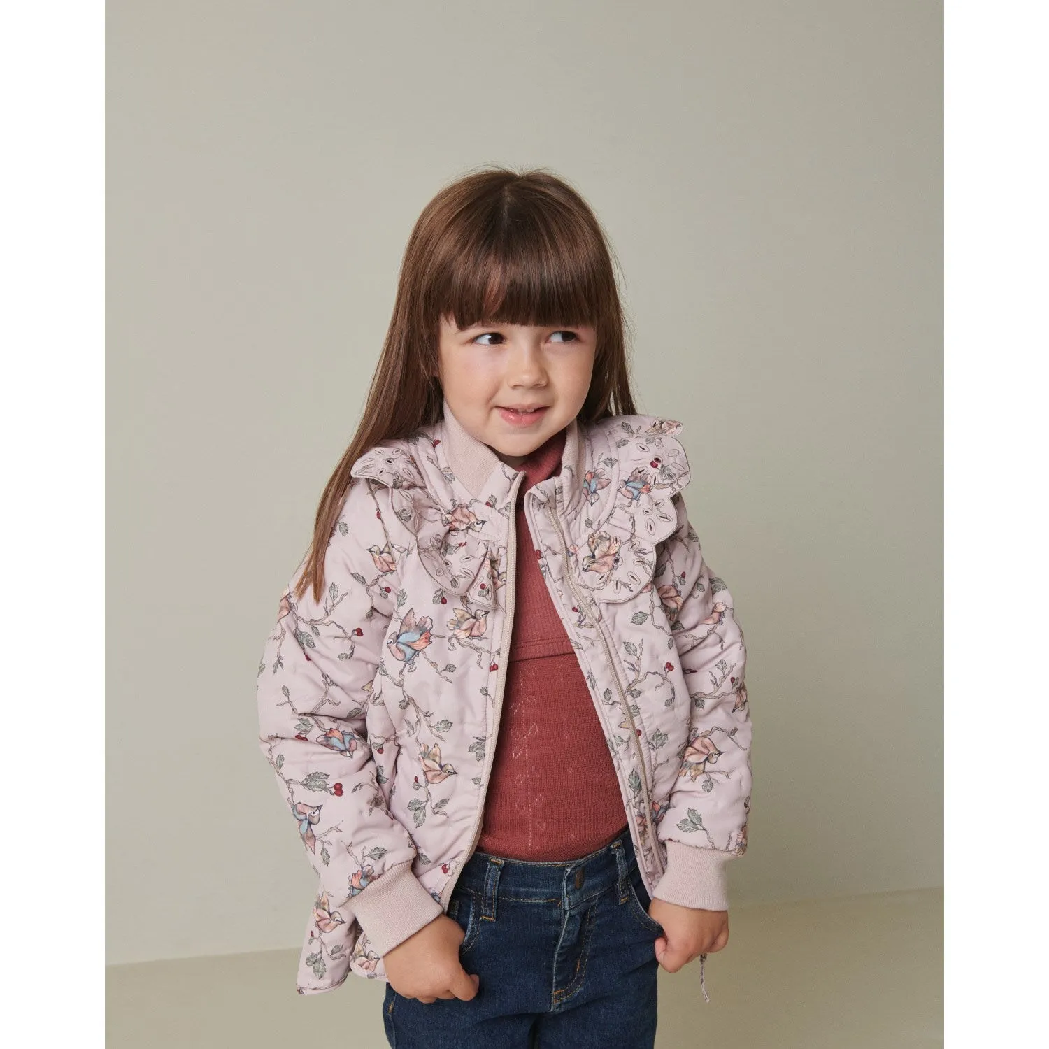 MarMar Thermo Robin Print Omalla Jacket Elegant Top Trend-Inspired