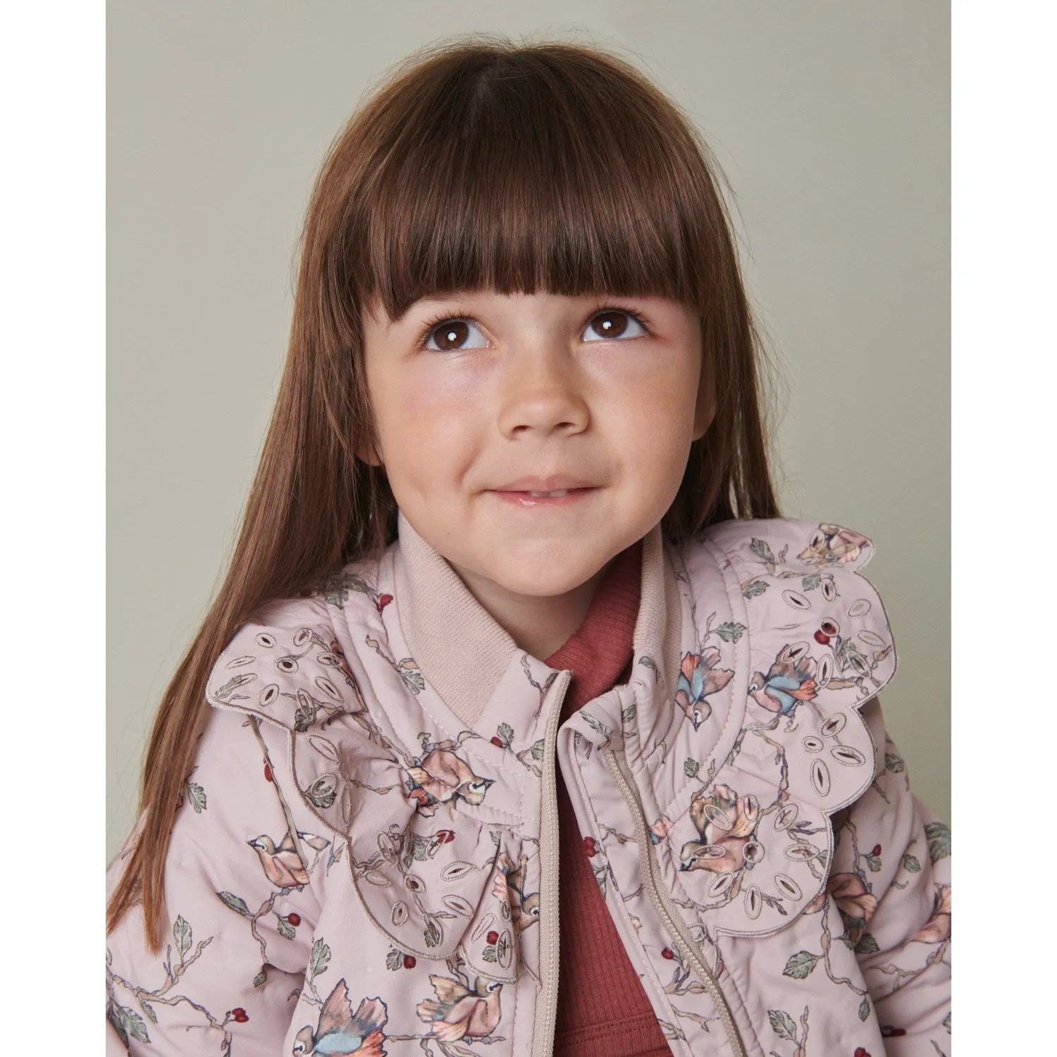 Striped-Pattern Warm-weather blouse MarMar Thermo Robin Print Omalla Jacket