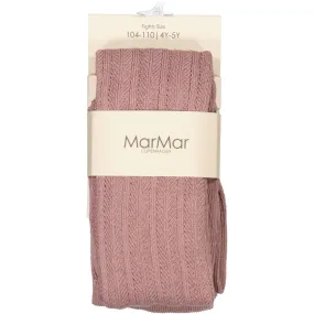 Breathable wear Perfect Wear MarMar Tights Pointelle Dusty Mauve Tights Pointelle