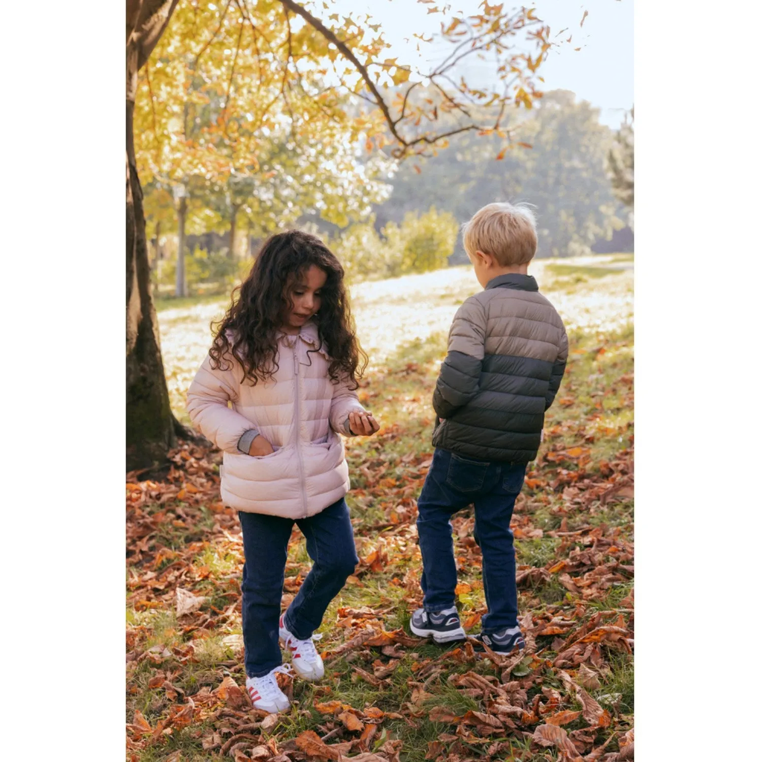 Everyday-Comfort Layering shirt for cooler days MarMar Vegan Puffer Coal Block Owe Jacket