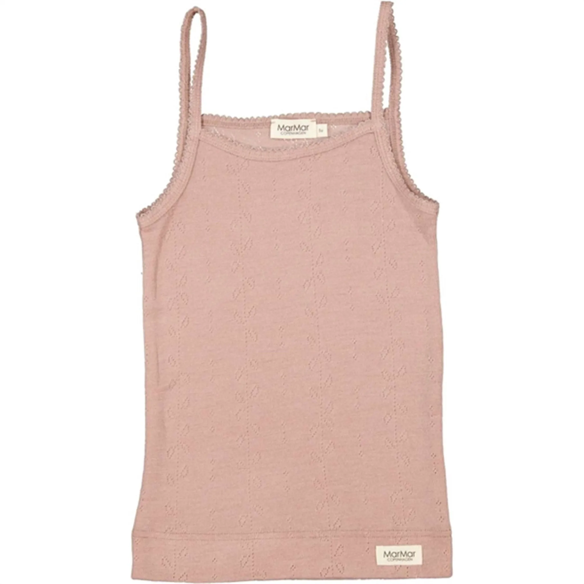 MarMar Wool Pointelle Burnt Rose Underwear fraction Reinforced Edges