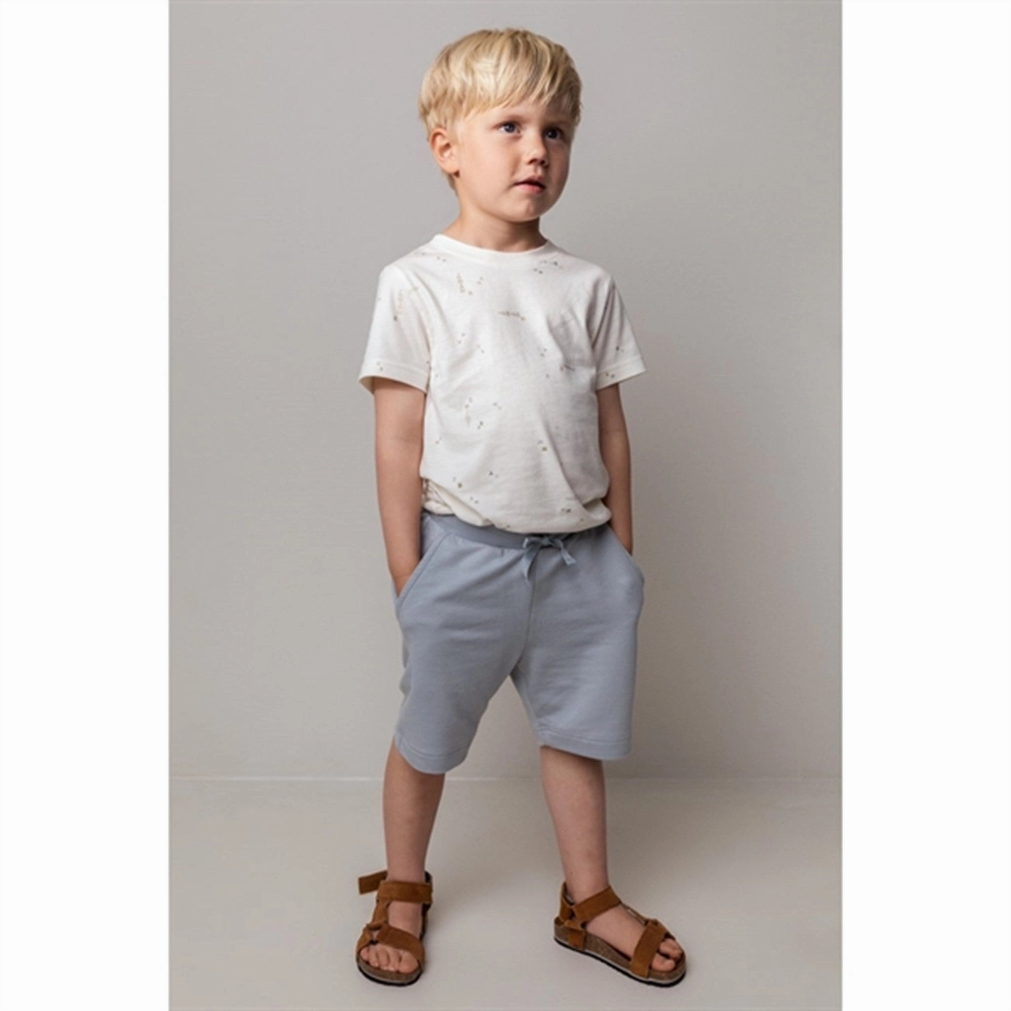 Faux Leather MarMar Blue Stone Phoenix Shorts