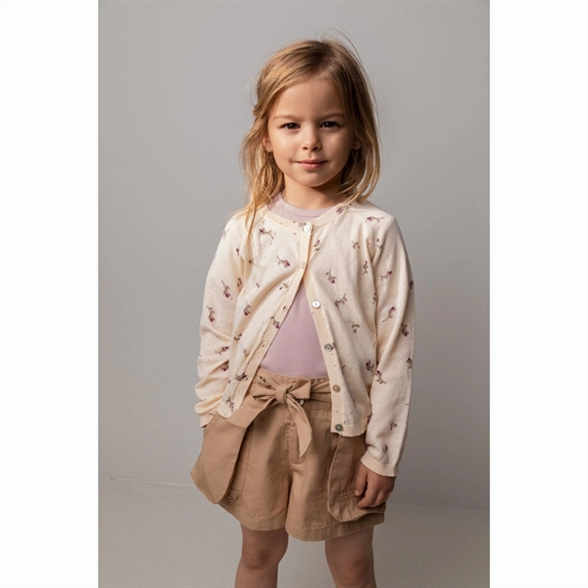 MarMar Light Cumin Piga Shorts Seamless Edge Design