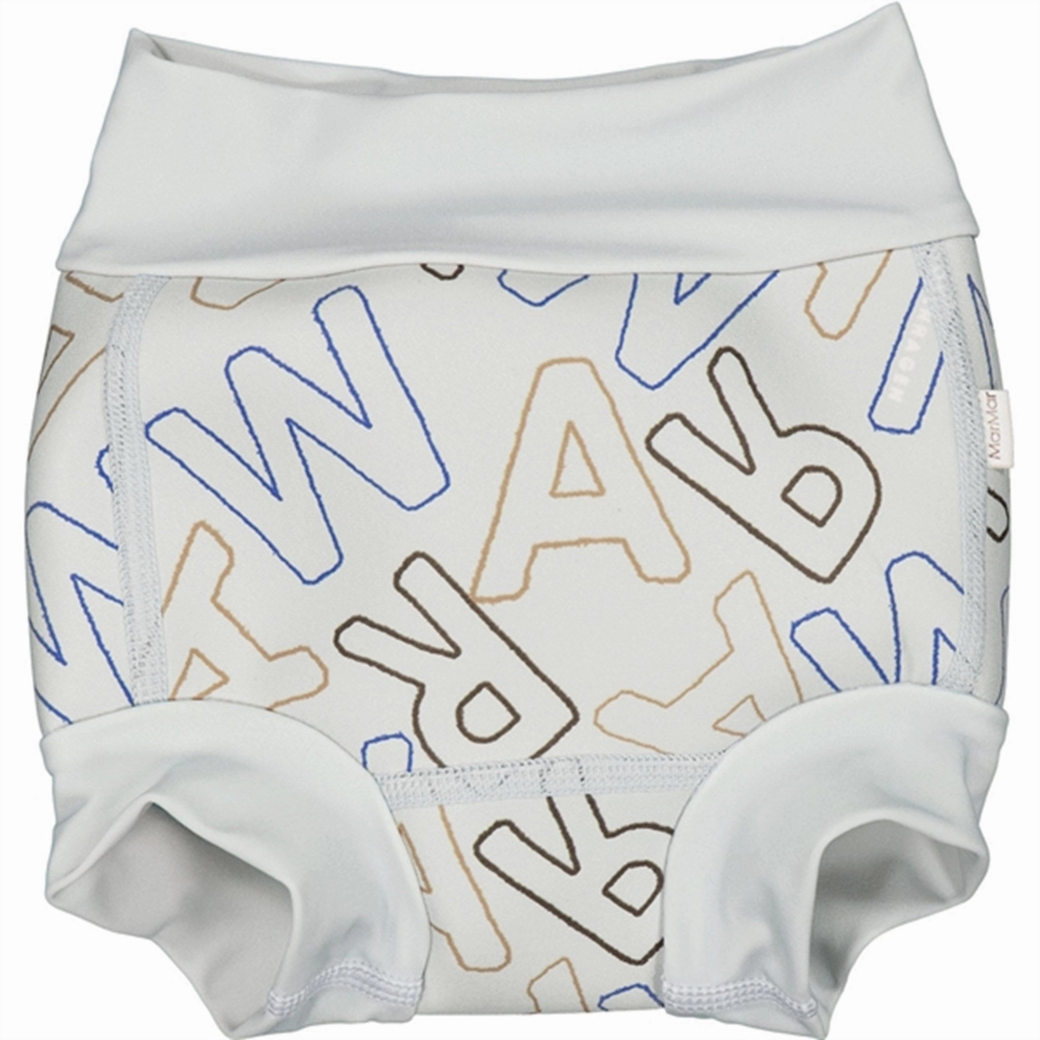 Swim Style MarMar Logo Outline Swen Baby Swim Nappy