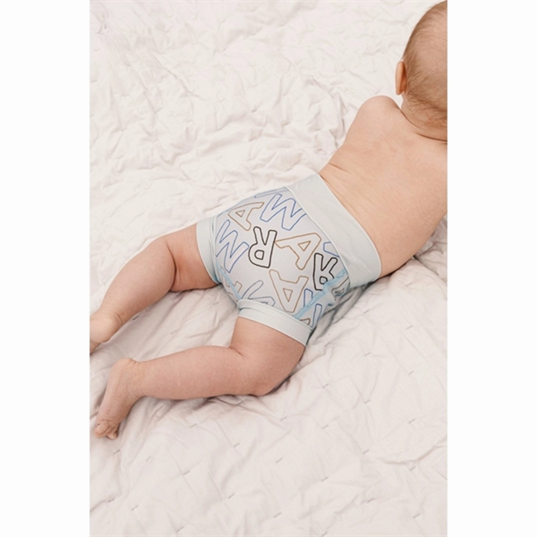 Quick Drain Technology Sand Resistant Texture MarMar Logo Outline Swen Baby Swim Nappy