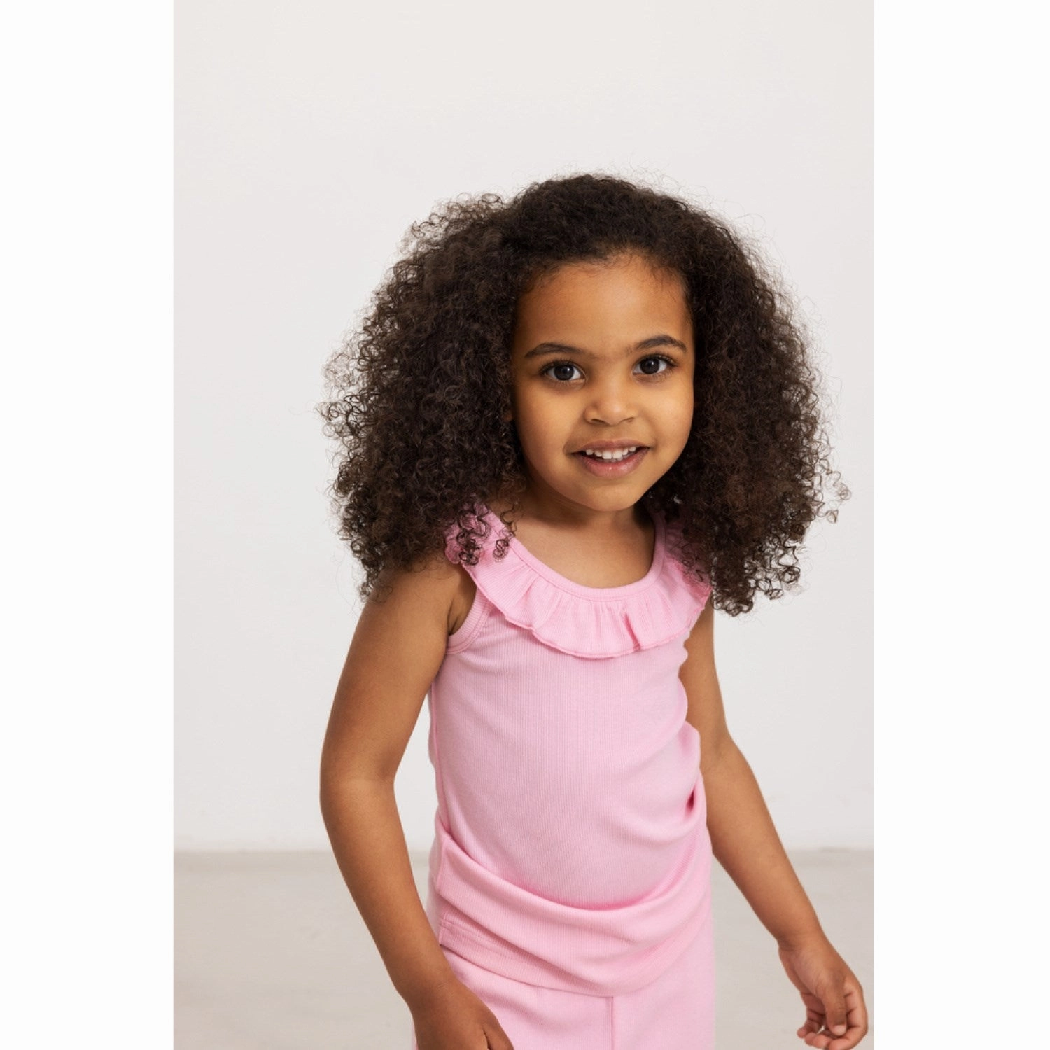 MarMar Modal Fine Rib Pink Blossom Paulo Shorts mid-rise