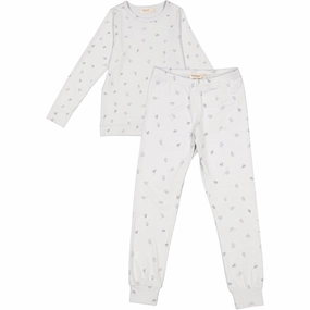 Oversized Fit Moisture wicking MarMar Paper Boats Night Set