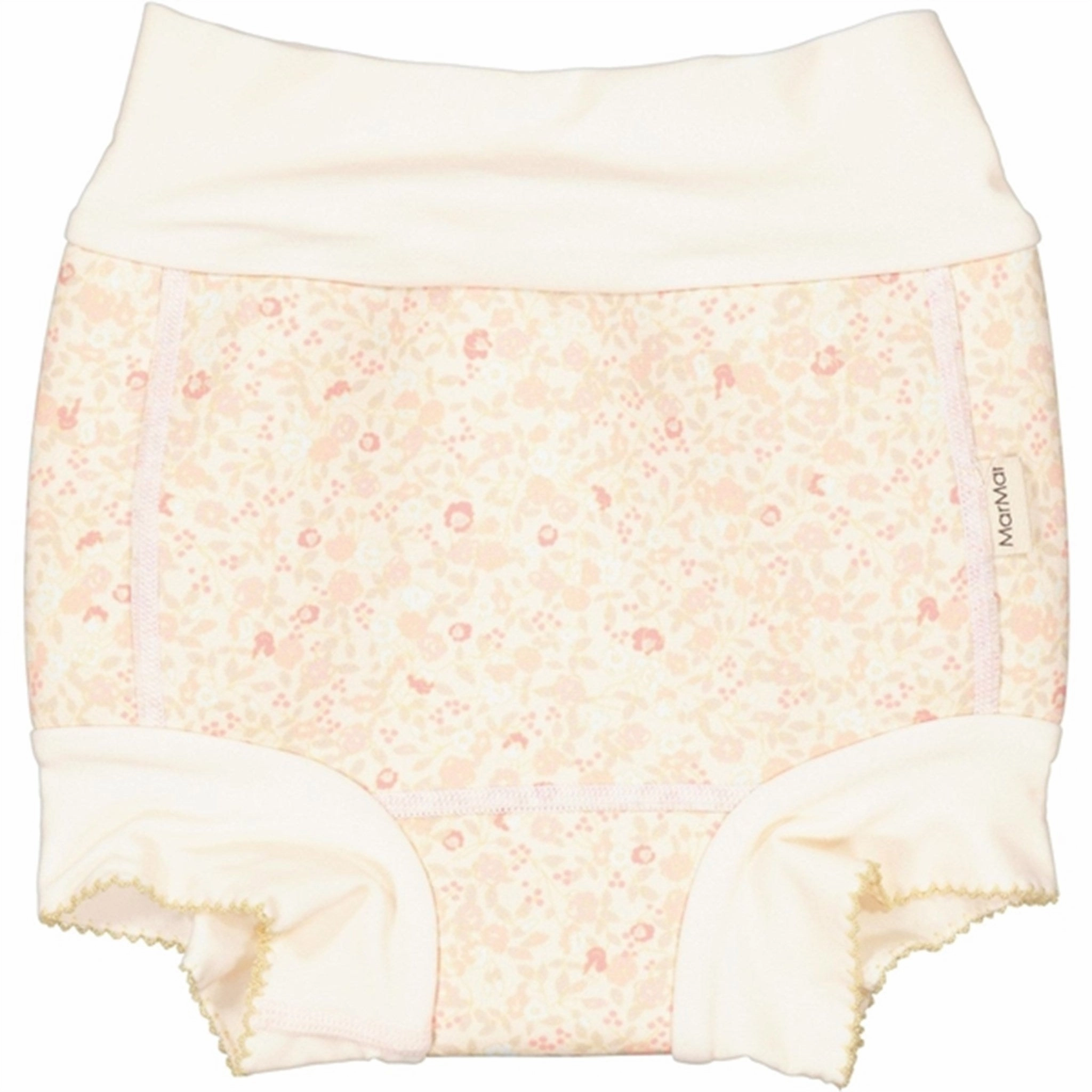 Ocean Breeze Low Profile Zipper MarMar Peony Swen Baby Swim Trunks