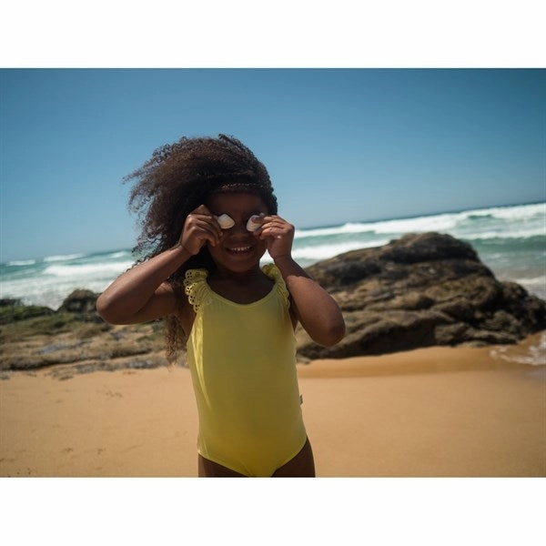 MarMar Sunny Yellow Swana Swim Suit Cruelty Free