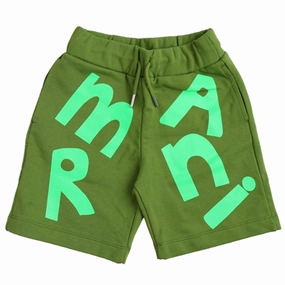Marni Calla Green Shorts Classic Fit