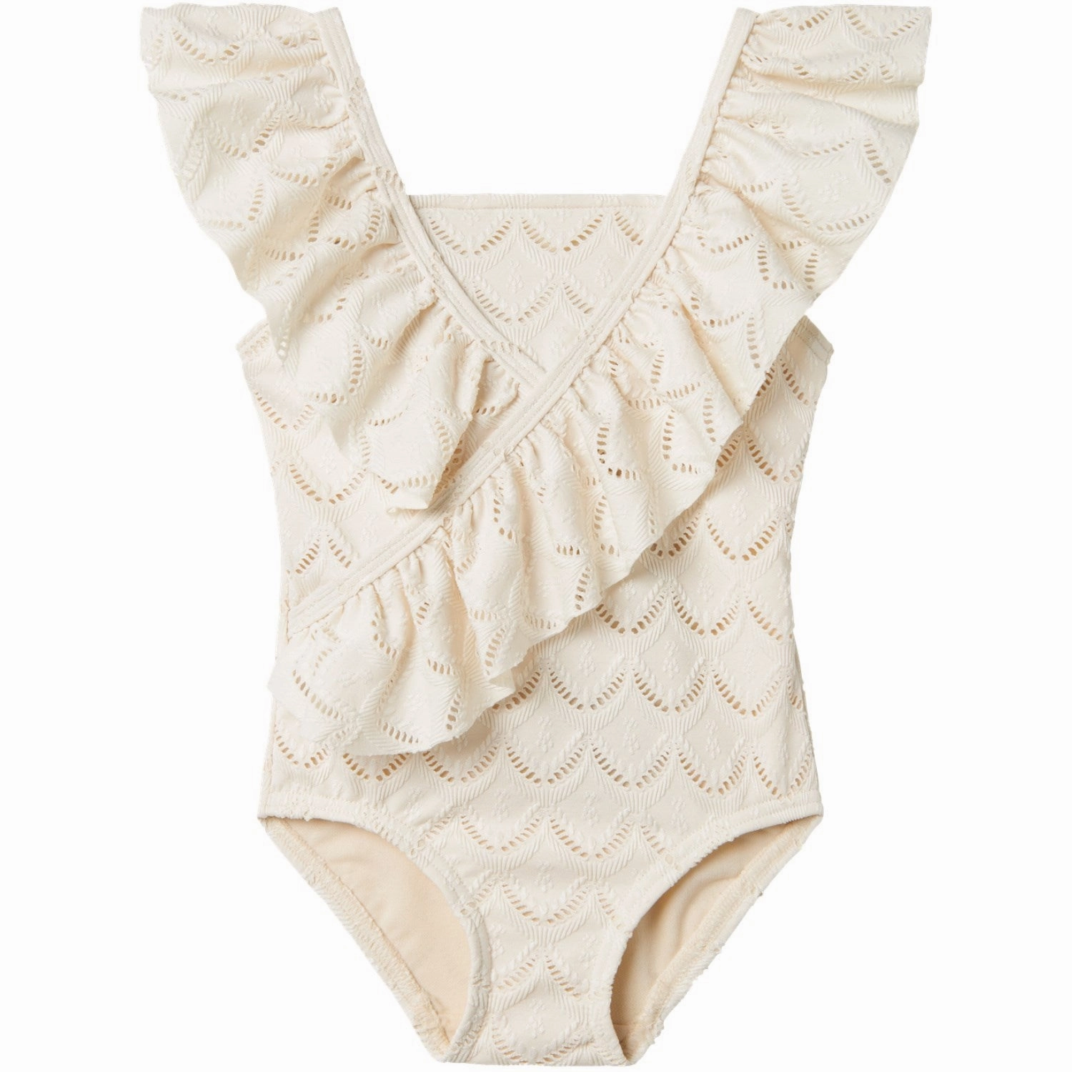 UV Reflective Trim Lil'Atelier Turtledove Felony Swimsuit