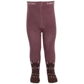 MELTON Grape Shake Llama tights Performance Stretch Business-casual
