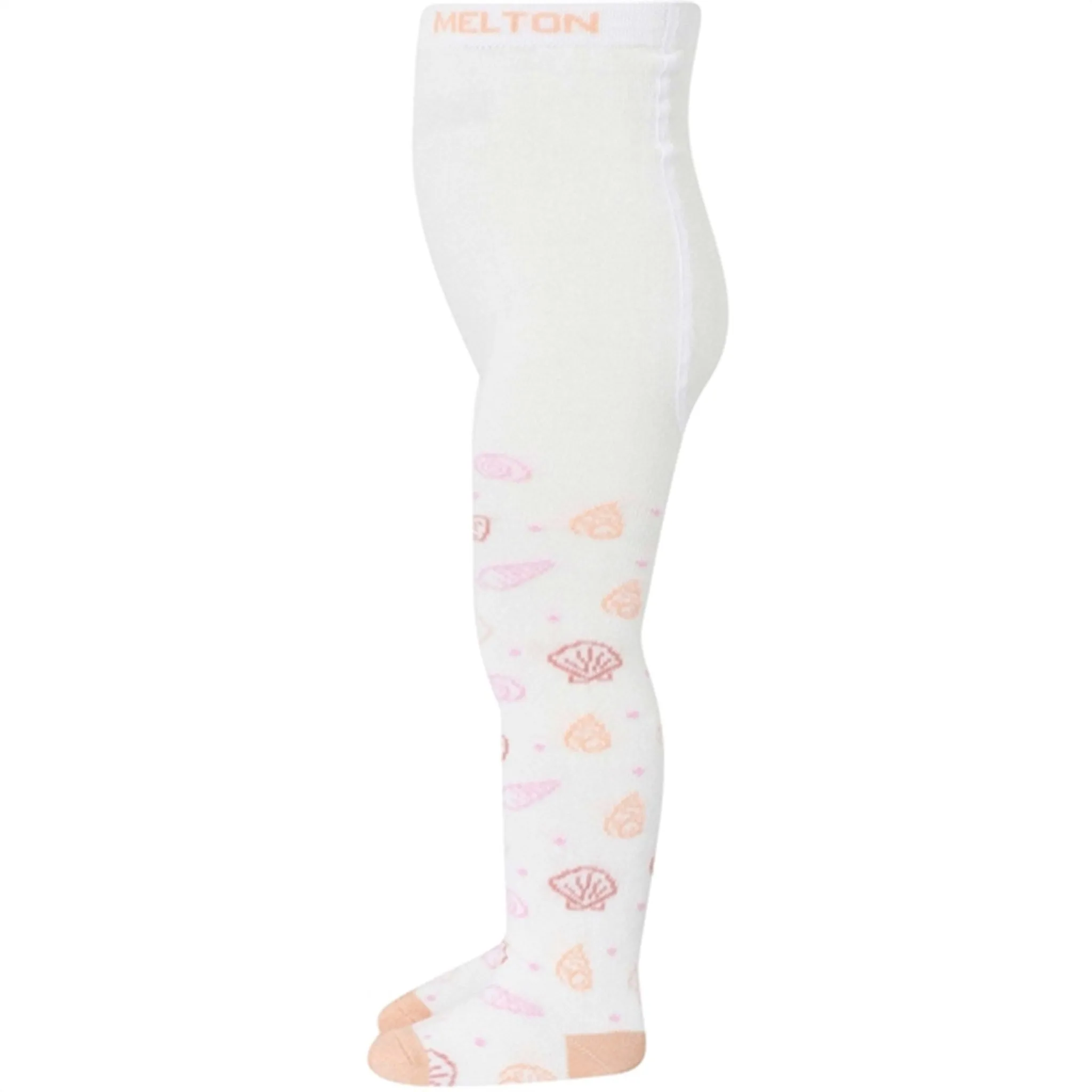 Sculpted Waist Wide-leg-look MELTON Shells Tights Snow White