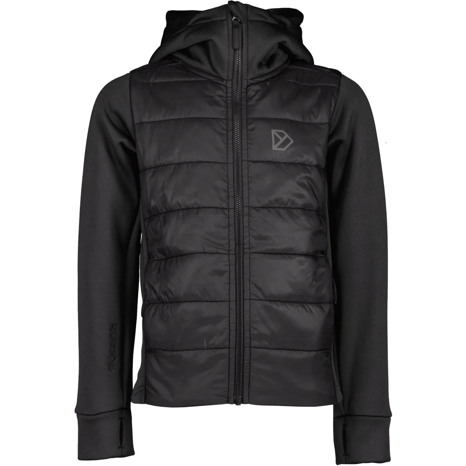 Didriksons Black Kapris Kids FZ 2 ZipperClosure