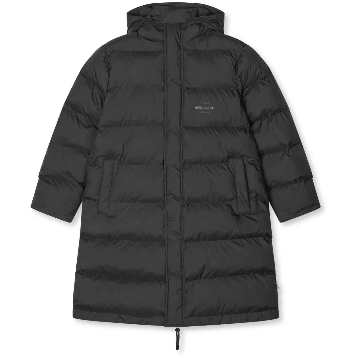 Frayed-Edge Mads N?rgaard Black Recycle Jolina Jacket