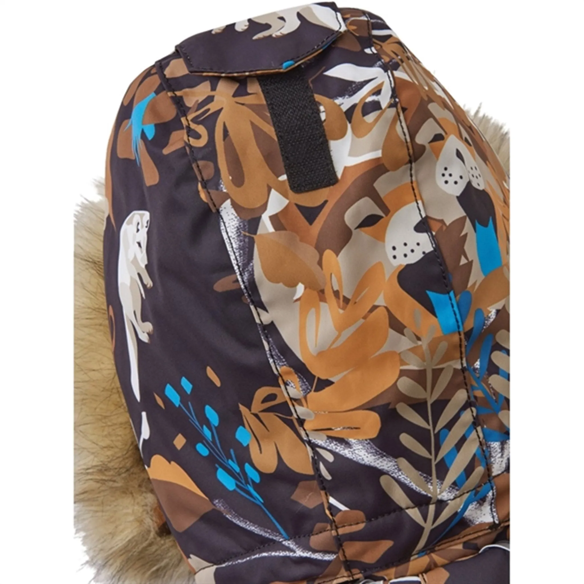 Tailored-fit Abrasion-resistant Reima Reimatec Snow Suit Lappi Black