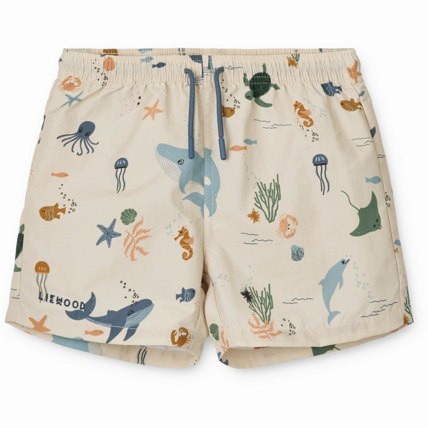 LIEWOOD Sea Creature / Sandy Aiden Printed Board Shorts Online Shopping Non Restrictive Leg Openings
