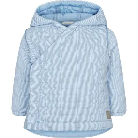 Formal-look Durable-Fabric MarMar Thermo Air Stripe Omari Jacket Outerwear