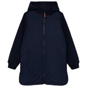 Name it Dark Sapphire Alfa Quilted Jacket All Season Fit Rain Friendly