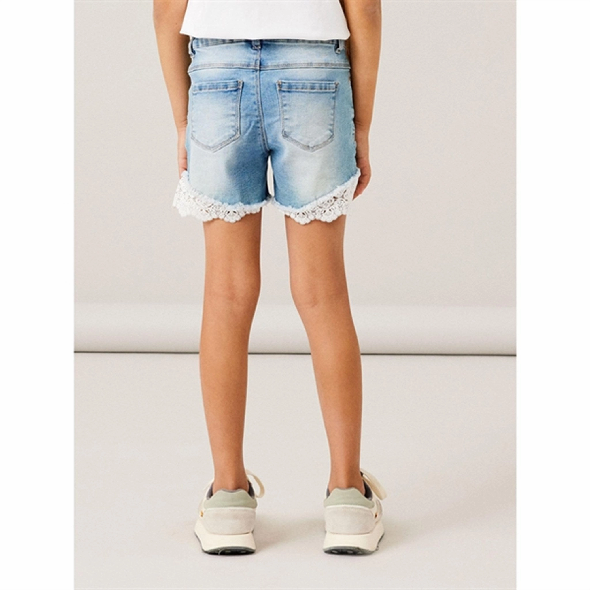 Sun Ready Name it Medium Blue Denim Salli Slim Denim Shorts Noos