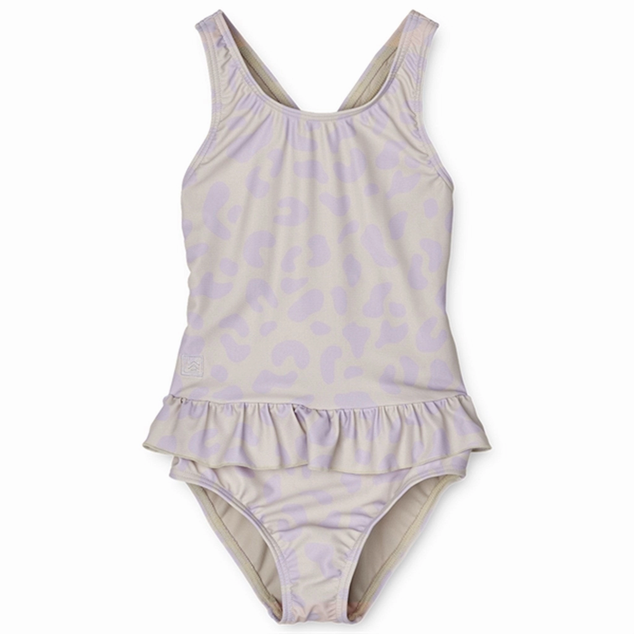 Liewood Amara Swimsuit Leo Misty Lilac Anti Pilling Fabric