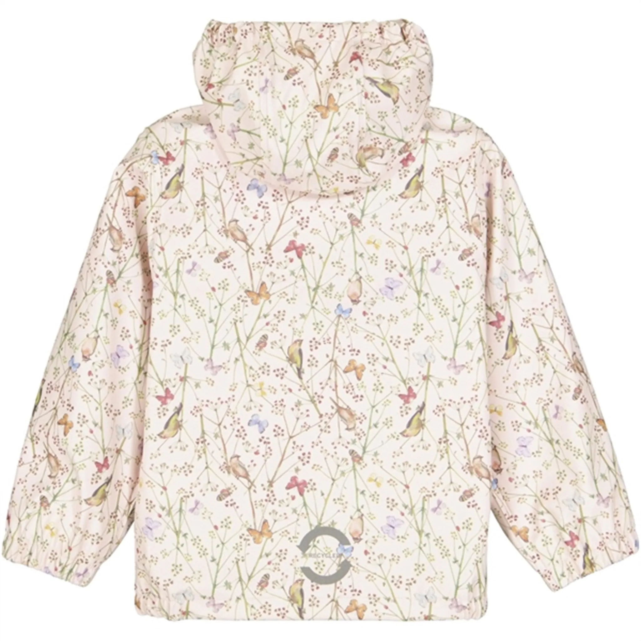 Layer Friendly Outfit Mikk-Line AOP Rainwear Set Cayenne