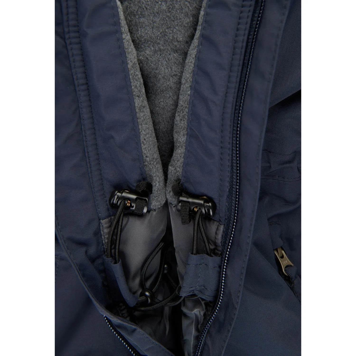 Polished office blouse Mikk-Line Blue Nights Nylon Suit Solid