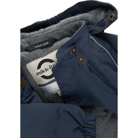 Stain-Guard-Finish Mikk-Line Blue Nights Nylon Suit Solid