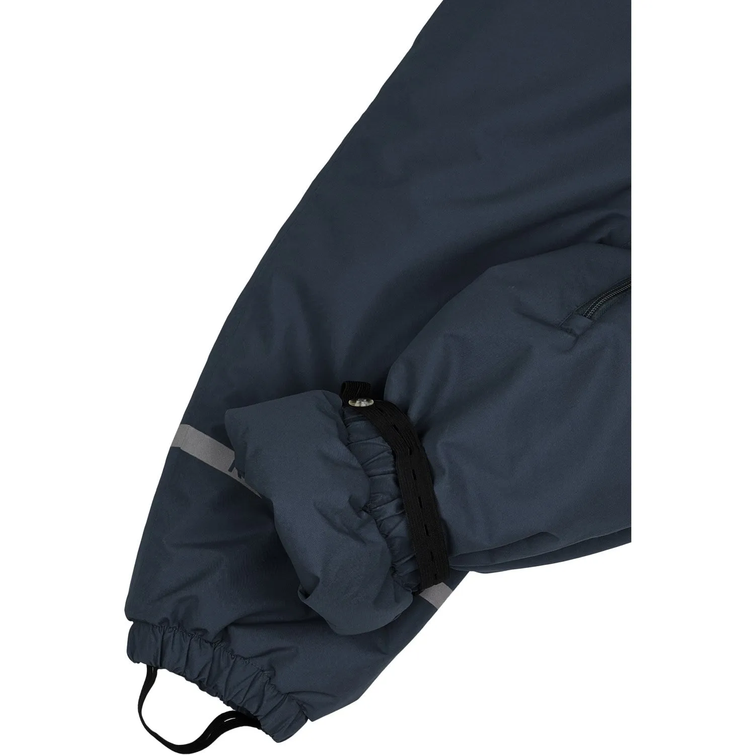 Mikk-Line Blue Nights Snow Suit Solid Belted-Waist Relaxed-fit