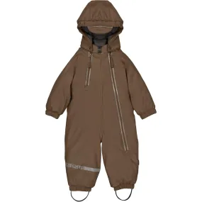 Easy-Storage Mikk-Line Chocolate Chip PU Snow Suit 2 Zip Recycled