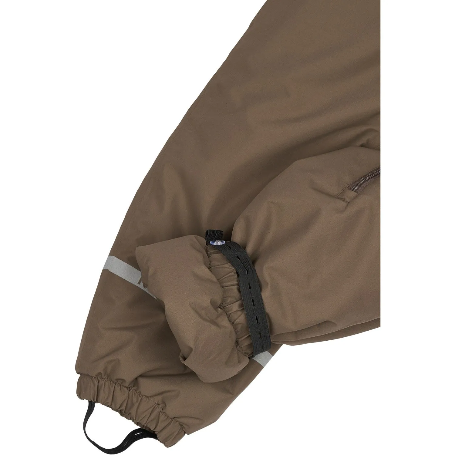 Mikk-Line Chocolate Chip Snow Suit Solid Bell-Sleeve Heritage-Brand